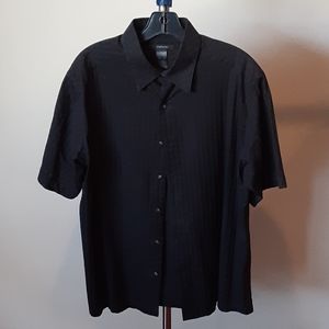 Claiborne Black Button Down Shirt